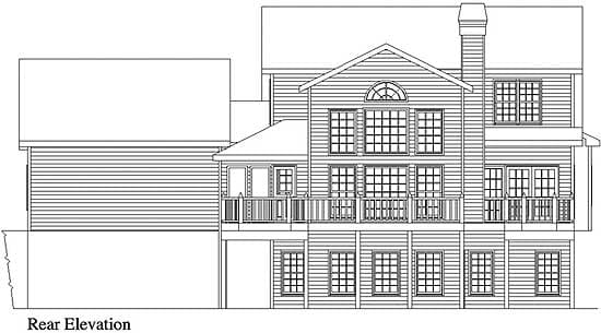 Plan 29833RL: Great Escape With Alternate Plan - Image #16 - Cottage, Country, Mountain