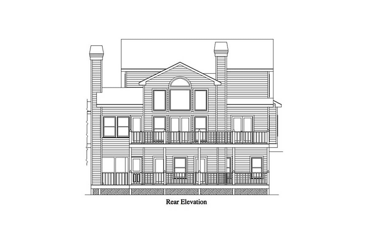 Plan 29834RL: Mountain Cottage House Plan with Two Laundry Rooms - 1963 Sq Ft - Image #9 - Cottage, Country, Mountain, Rustic