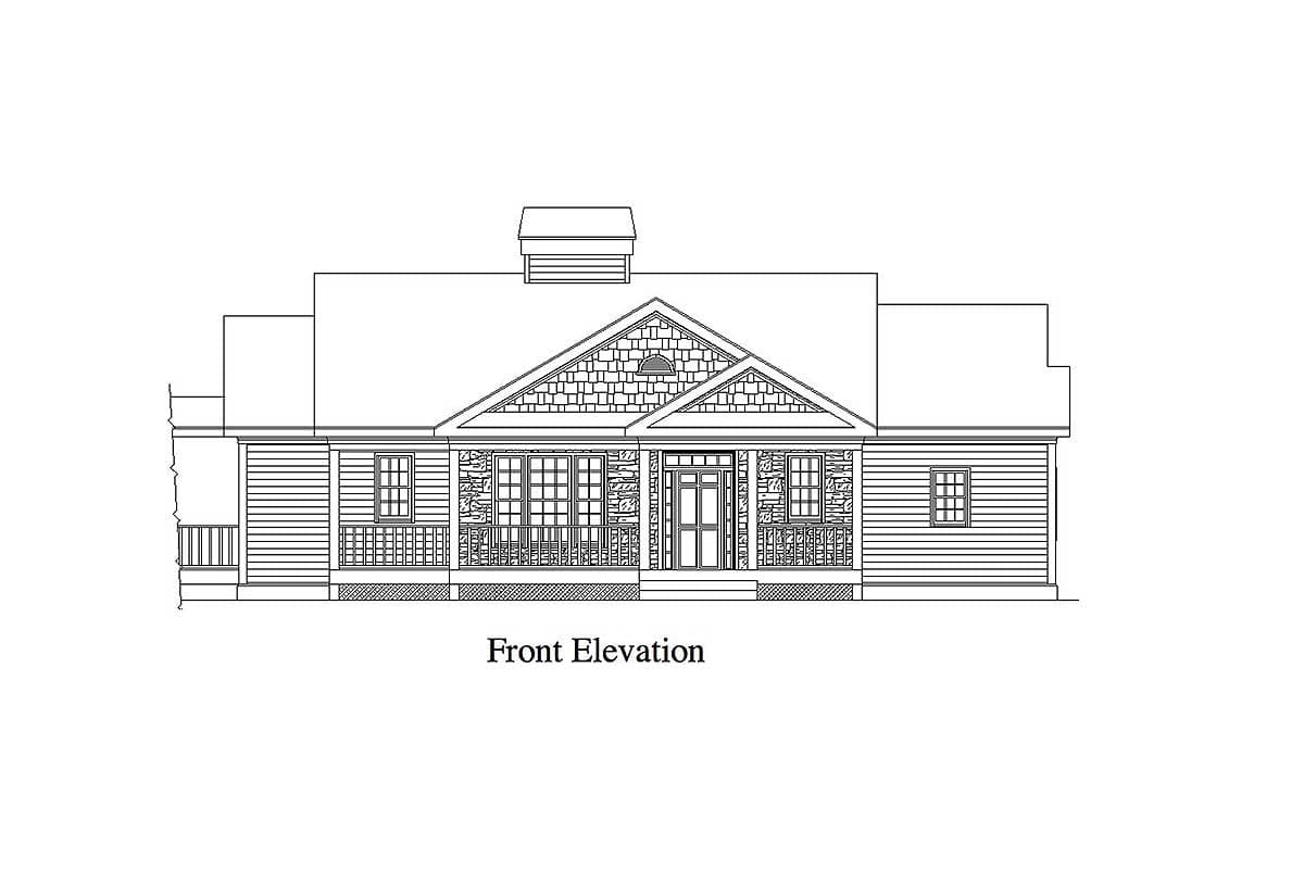 Plan 29840RL: Inviting Mountain Cottage - Image #19 - Cottage, Country, Mountain, Rustic, Vacation