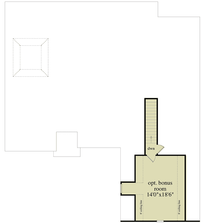 Plan 29842RL: 3 Bedroom House Plan with Bonus and Basement Expansion - 2201 Sq Ft - Floor Plan - Bonus - Northwest, Ranch