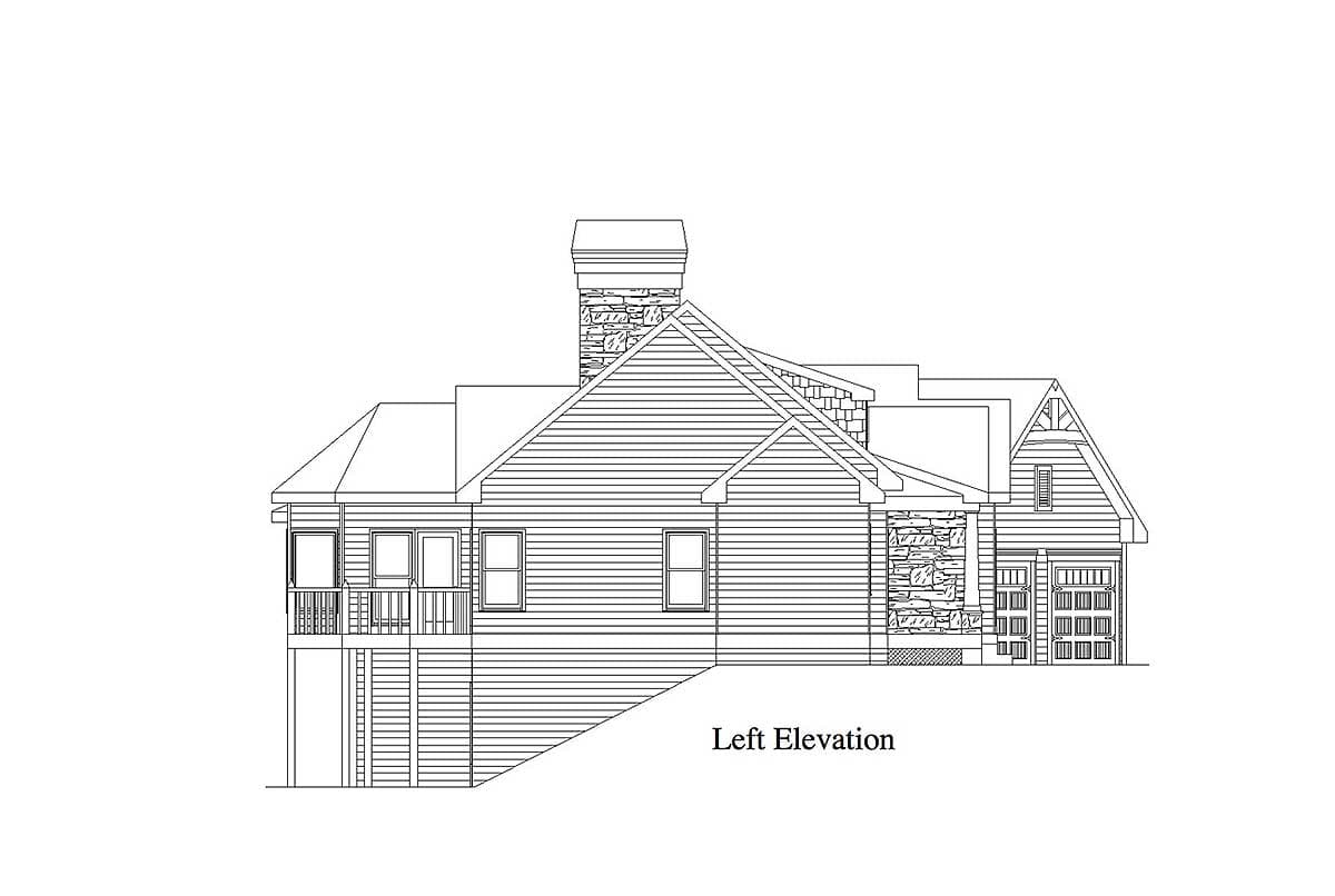 Plan 29843RL: Mountain Escape with Views - Image #13 - Country, Craftsman, Mountain, Rustic, Vacation
