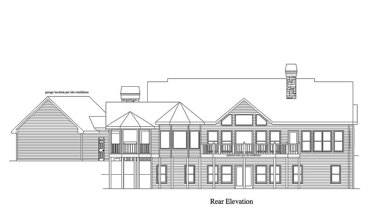 Plan 29843RL: Mountain Escape with Views - Image #14 - Country, Craftsman, Mountain, Rustic, Vacation