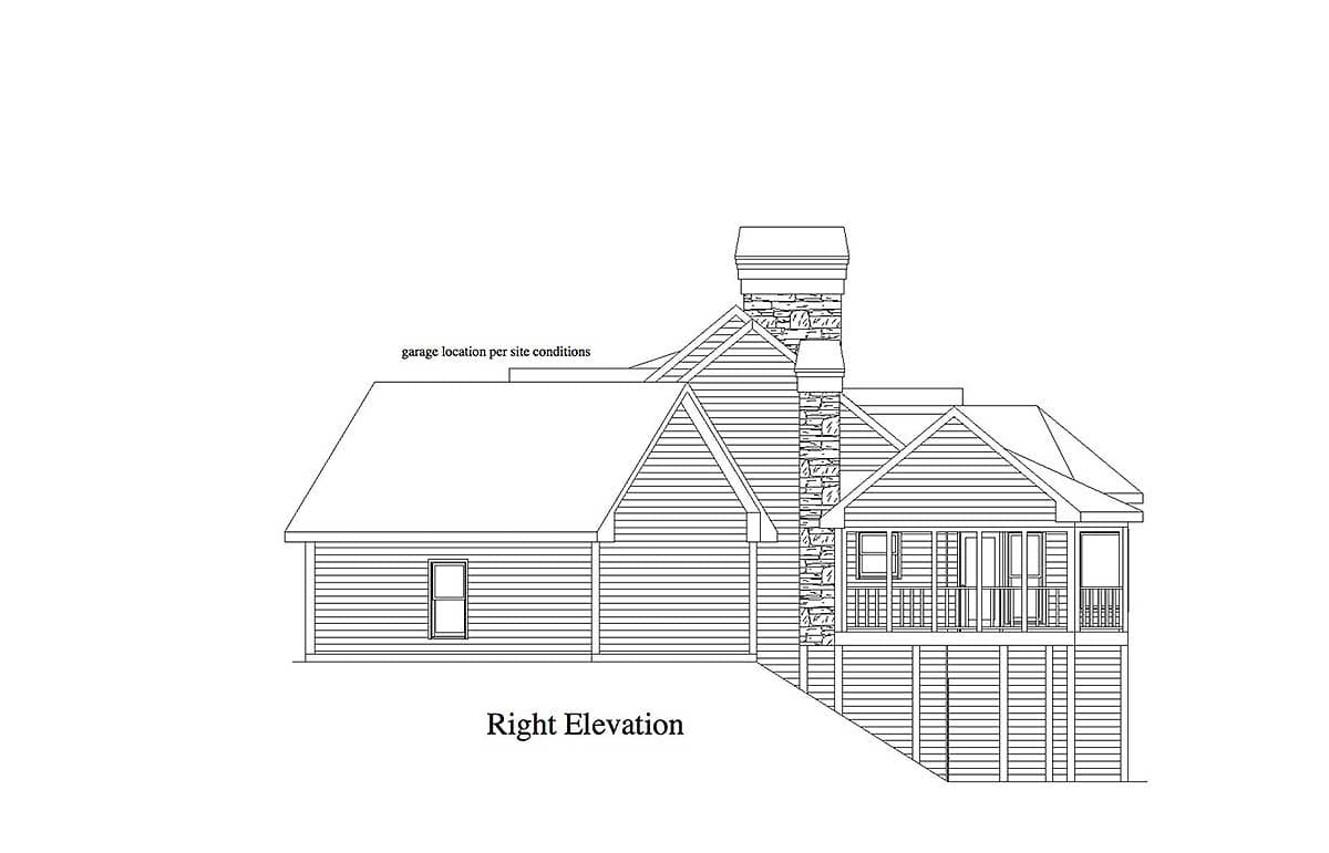 Plan 29843RL: Mountain Escape with Views - Image #15 - Country, Craftsman, Mountain, Rustic, Vacation