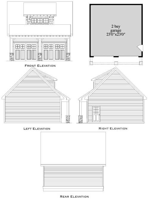 Plan 29858LDG: Rustic Sloping Lot Retreat - Image #6 - Cottage, Country, Mountain, Rustic