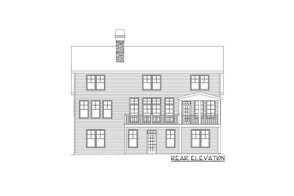 Plan 29860RL: Rustic House Plan for Sloping Lot - Image #7 - Cottage, Country, Craftsman, Mountain, Rustic