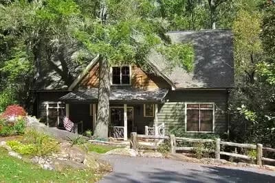 Rustic House Plan for Sloping Lot