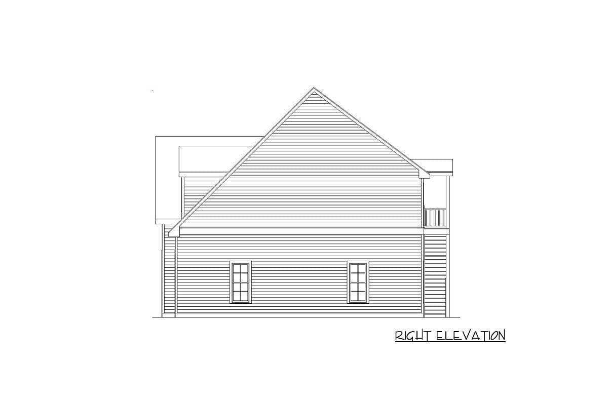 Plan 29870RL: Residential 5-Car Detached Garage Plan - Image #4 - Carriage