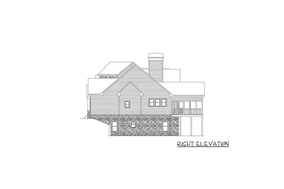 Plan 29877RL: Flexible Mountain Craftsman House Plan - Image #17 - Craftsman, Rustic, Transitional