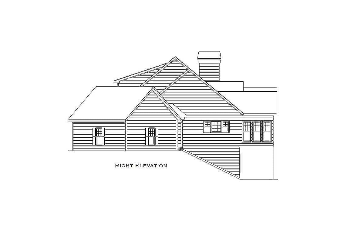 Plan 29882RL: Exclusive 3 Bed Mountain Home with Detached Garage - 2169 Sq Ft - Image #7 - Country, Craftsman, Mountain, Rustic, Vacation