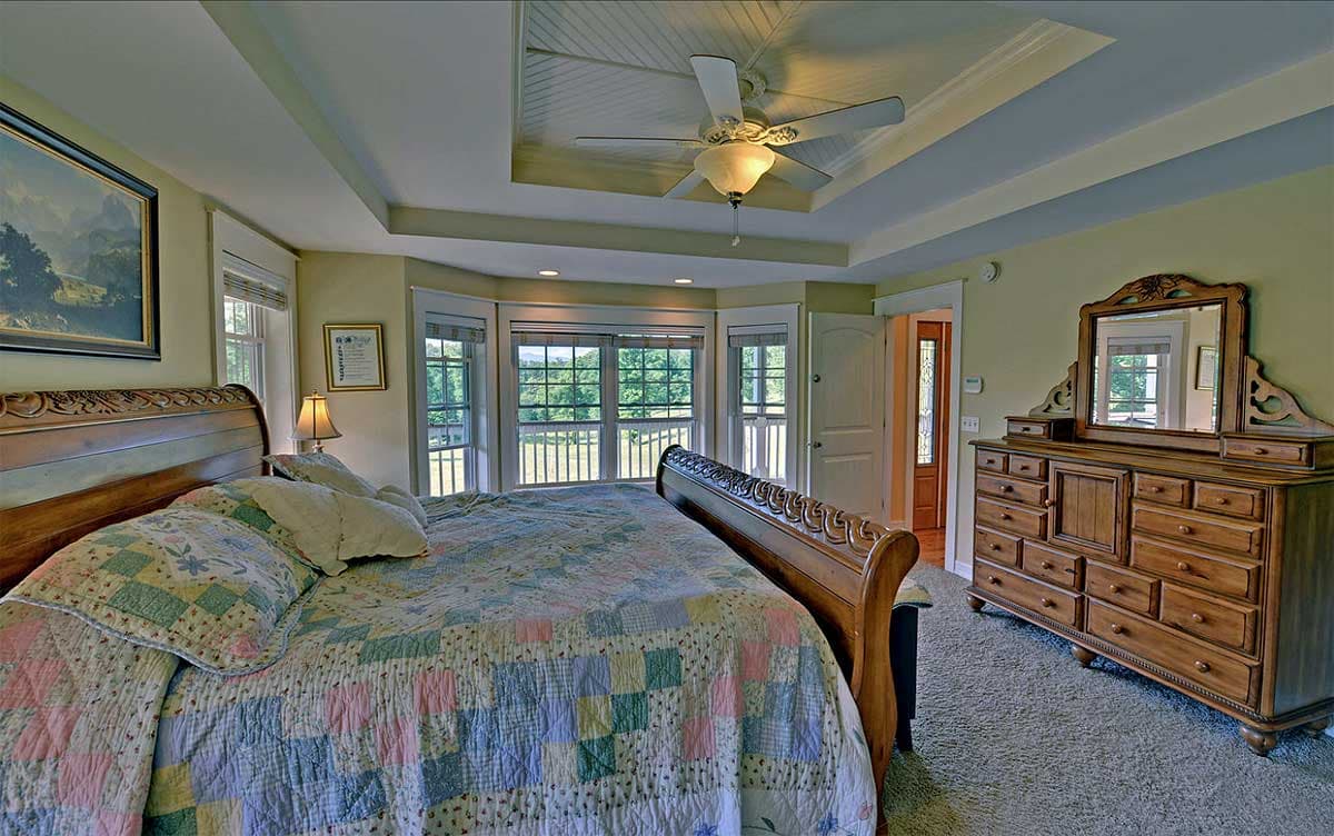 Plan 3000D: Hill Country Farmhouse Under 1900 Square Feet with 8-Foot-Deep Wraparound Porch - Image #12 - Cottage, Country, Farmhouse, Hill Country, Southern