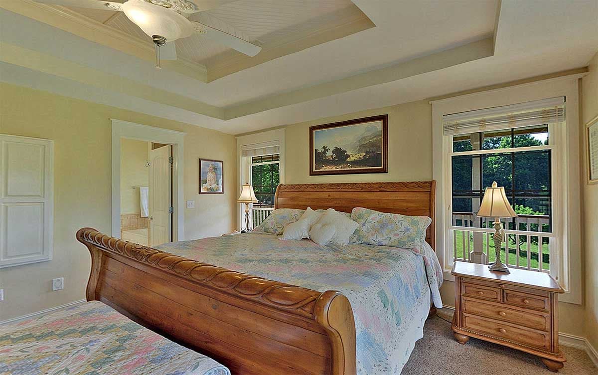 Plan 3000D: Hill Country Farmhouse Under 1900 Square Feet with 8-Foot-Deep Wraparound Porch - Image #14 - Cottage, Country, Farmhouse, Hill Country, Southern