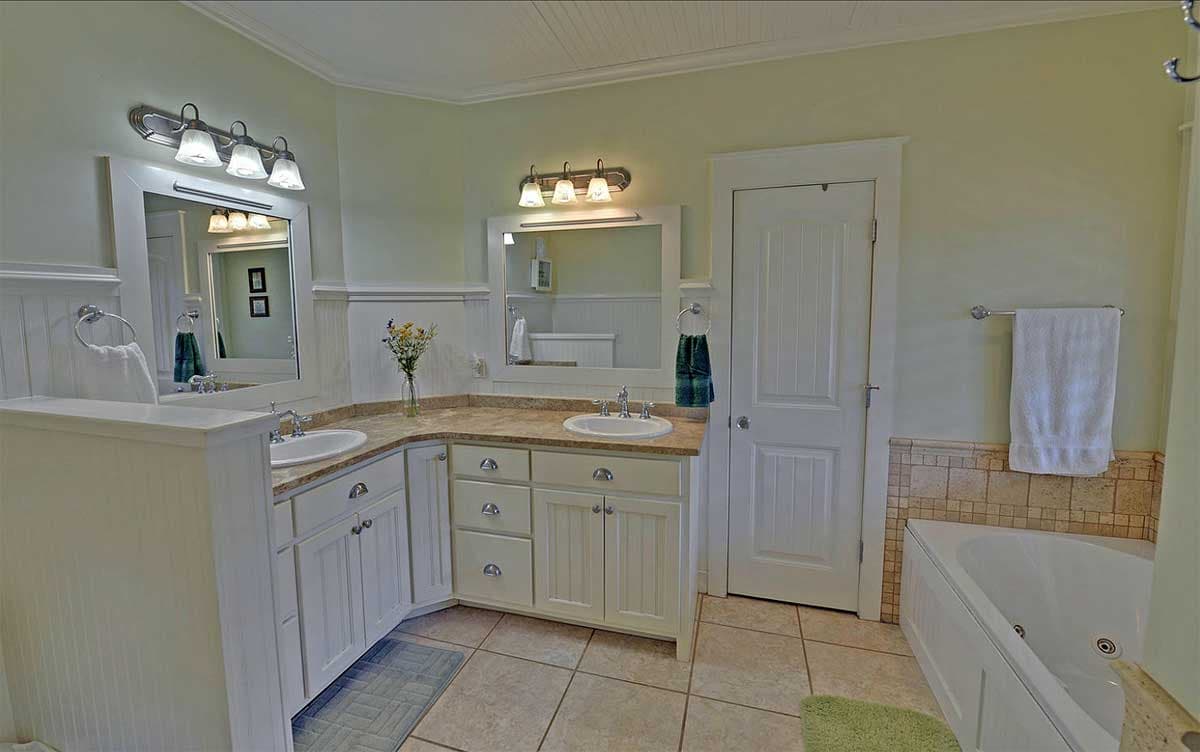 Plan 3000D: Hill Country Farmhouse Under 1900 Square Feet with 8-Foot-Deep Wraparound Porch - Image #13 - Cottage, Country, Farmhouse, Hill Country, Southern