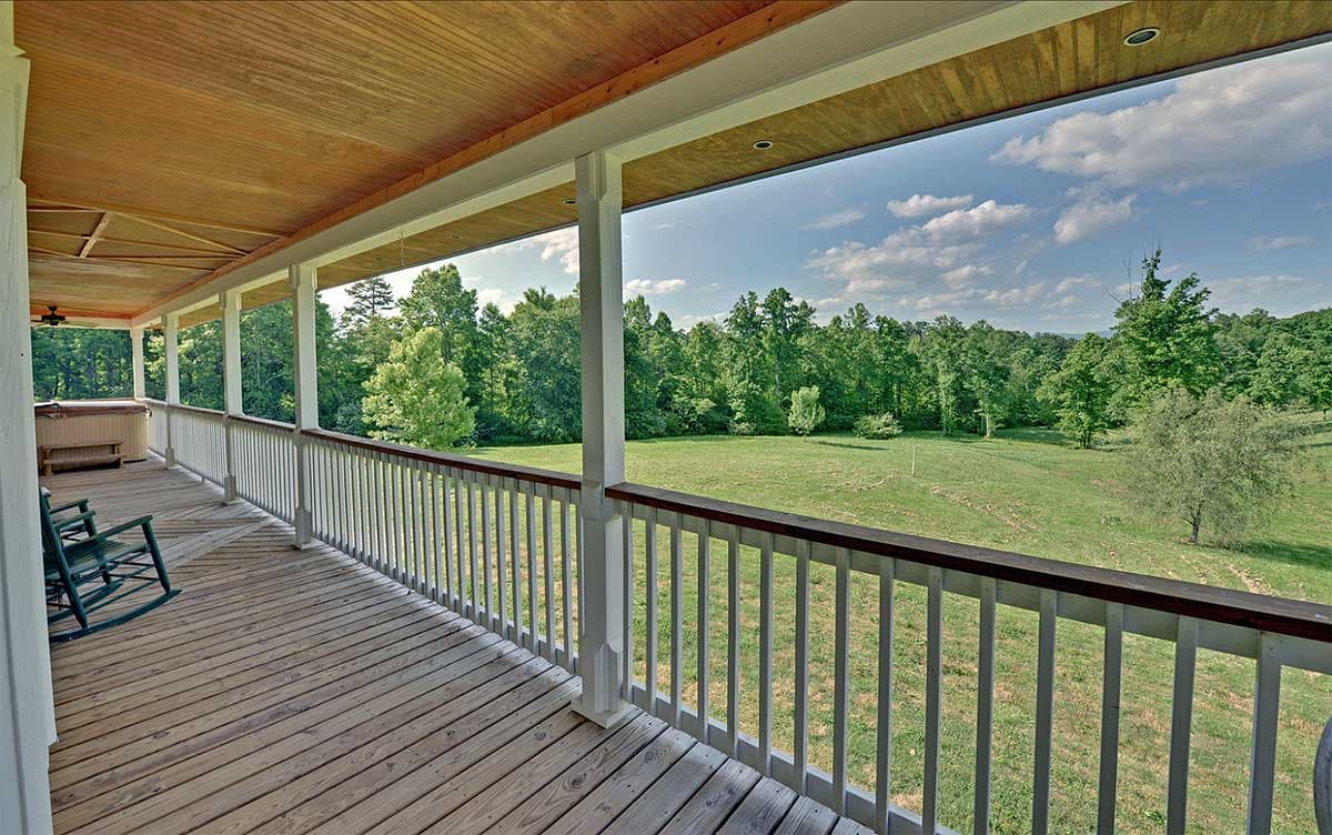 Plan 3000D: Hill Country Farmhouse Under 1900 Square Feet with 8-Foot-Deep Wraparound Porch - Image #8 - Cottage, Country, Farmhouse, Hill Country, Southern