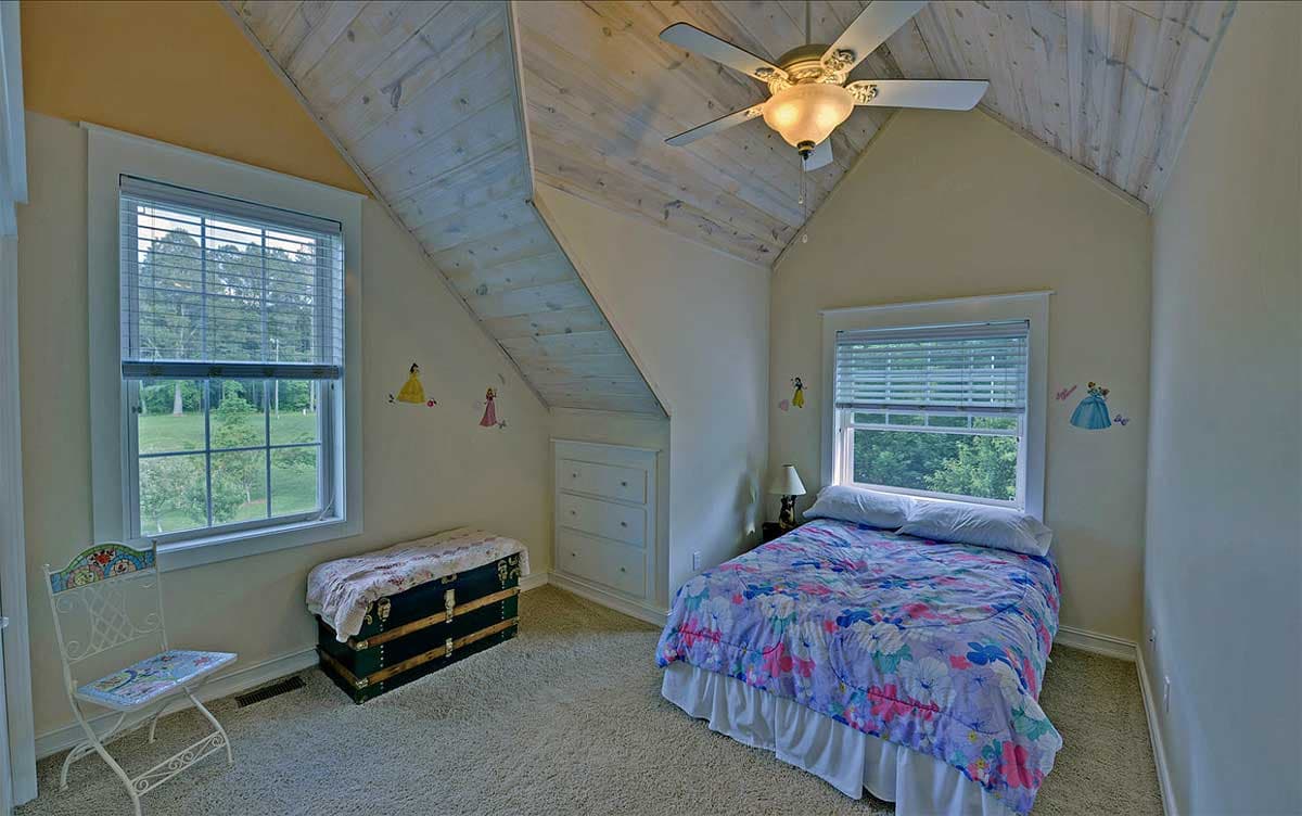 Plan 3000D: Hill Country Farmhouse Under 1900 Square Feet with 8-Foot-Deep Wraparound Porch - Image #11 - Cottage, Country, Farmhouse, Hill Country, Southern