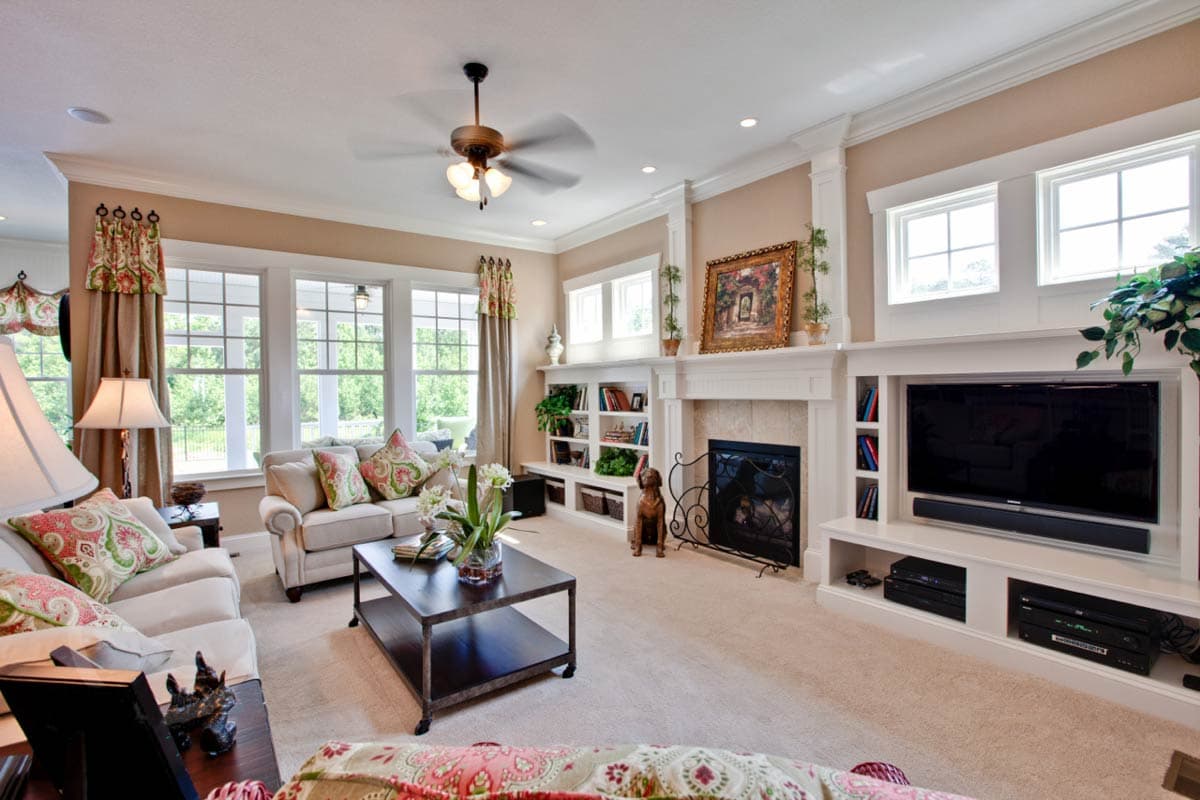 Plan 30018RT: 4-Bed Traditional Farmhouse Plan with Wrap-Around Porch - 3463 Sq Ft - Image #6 - Country, Farmhouse, Traditional