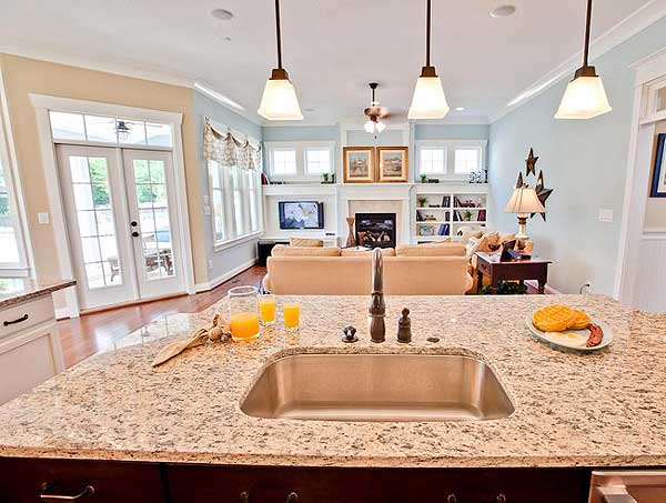 Plan 30068RT: 3-Bed New American House Plan with Bonus Room - 2789 Sq Ft - Image #6 - Country, New American, Traditional