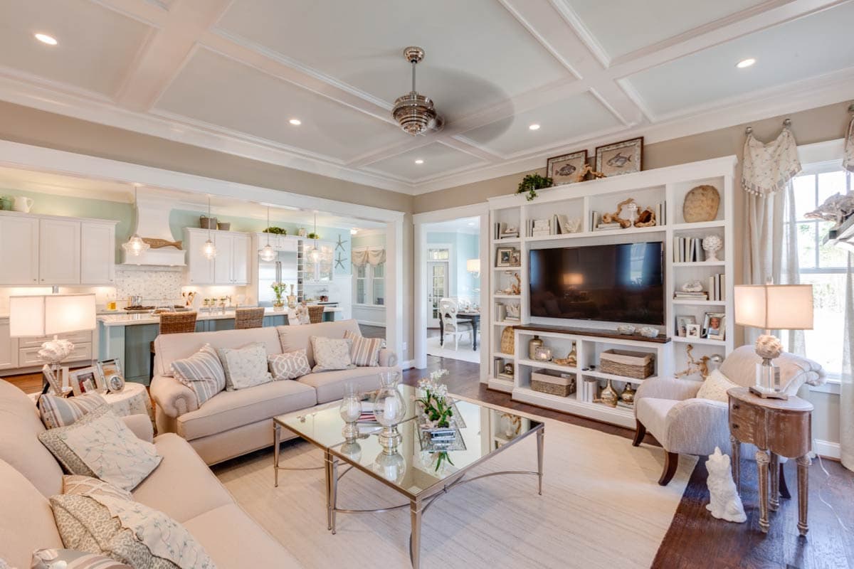Plan 30083RT: 3-Bed Traditional Coastal House Plan with Home Office - 3420 Sq Ft - Image #10 - Coastal, Shingle, Traditional