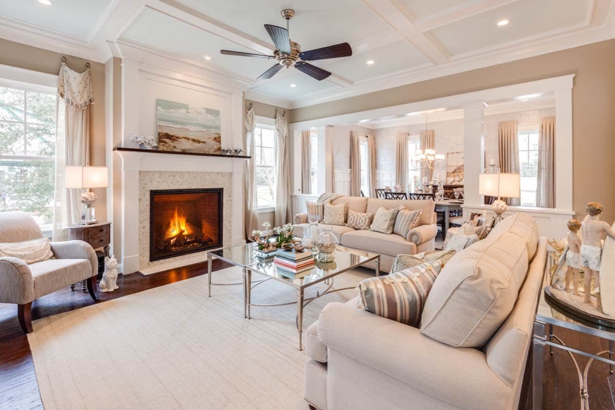 Plan 30083RT: 3-Bed Traditional Coastal House Plan with Home Office - 3420 Sq Ft - Image #11 - Coastal, Shingle, Traditional