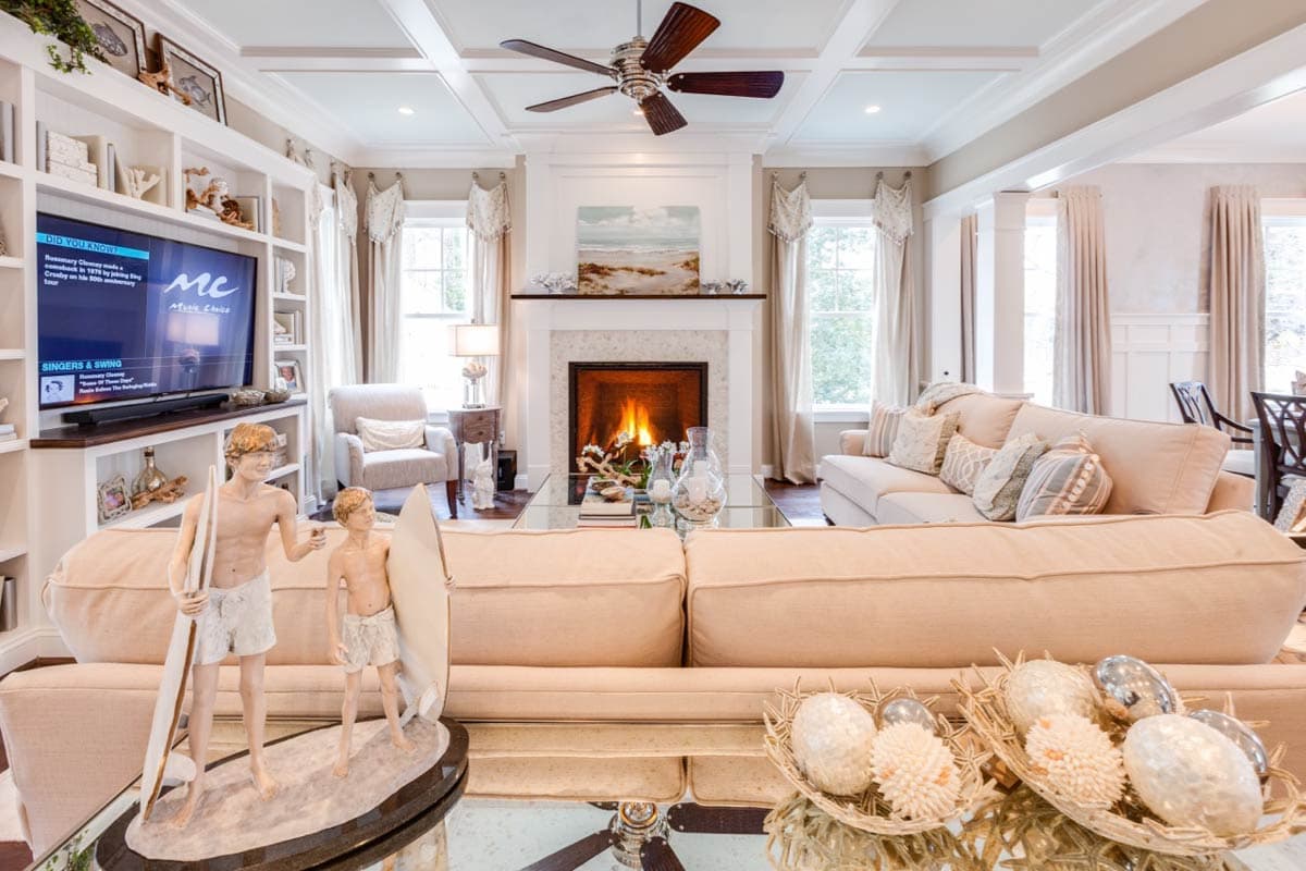 Plan 30083RT: 3-Bed Traditional Coastal House Plan with Home Office - 3420 Sq Ft - Image #12 - Coastal, Shingle, Traditional