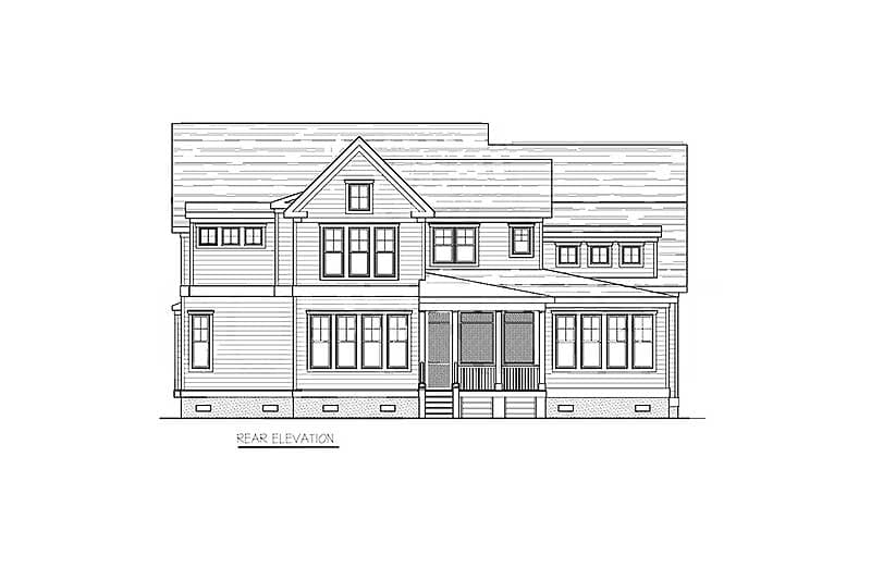 Plan 30083RT: 3-Bed Traditional Coastal House Plan with Home Office - 3420 Sq Ft - Image #48 - Coastal, Shingle, Traditional