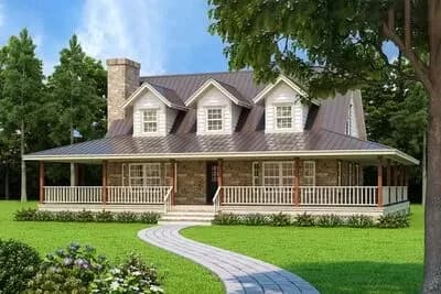 Wonderful Wrap-Around Porch