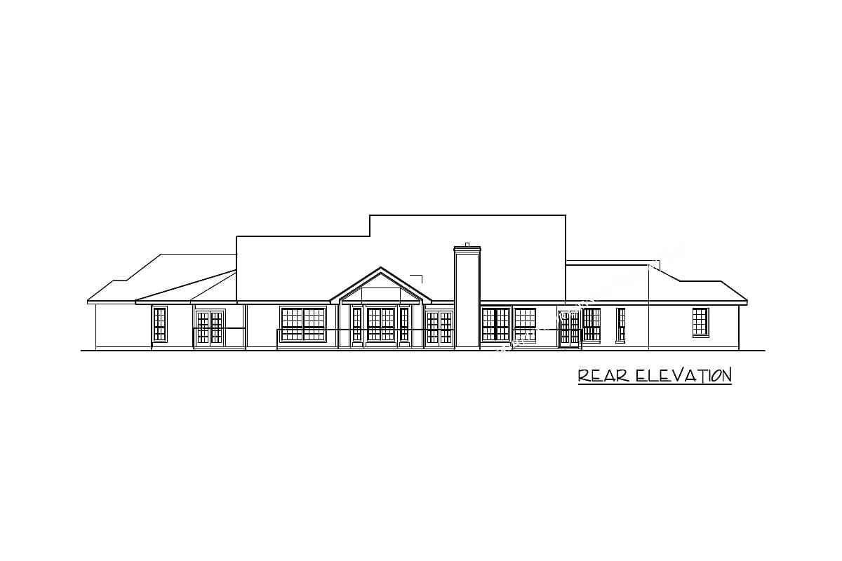 Plan 3067D: Flexible House Plan with In-Law Suite - Image #8 - Country, Hill Country, Ranch