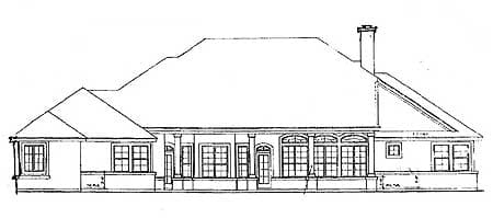 Plan 31044D: Elegant Rotunda Adds Flair - Image #15 - European, Hill Country, Ranch