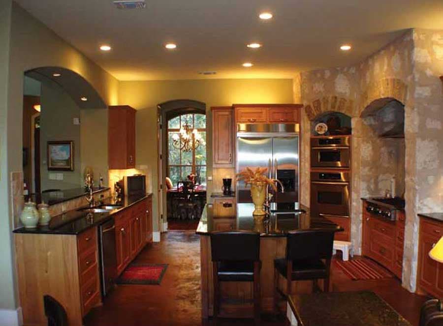 Plan 31114D: Expanded Classy Hill Country Home Plan with Courtyard - Image #6 - European, Hill Country, Tuscan