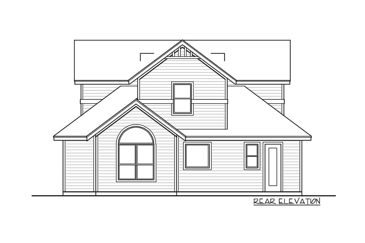 Plan 31118D: Loft with Balcony - Image #5 - Cottage, Country