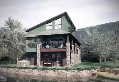 Dynamic Contemporary Home Plan