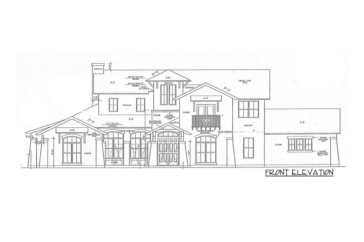 Plan 31169D: Classy Hill Country Home Plan with Courtyard - Image #9 - European, Hill Country, Rustic, Tuscan