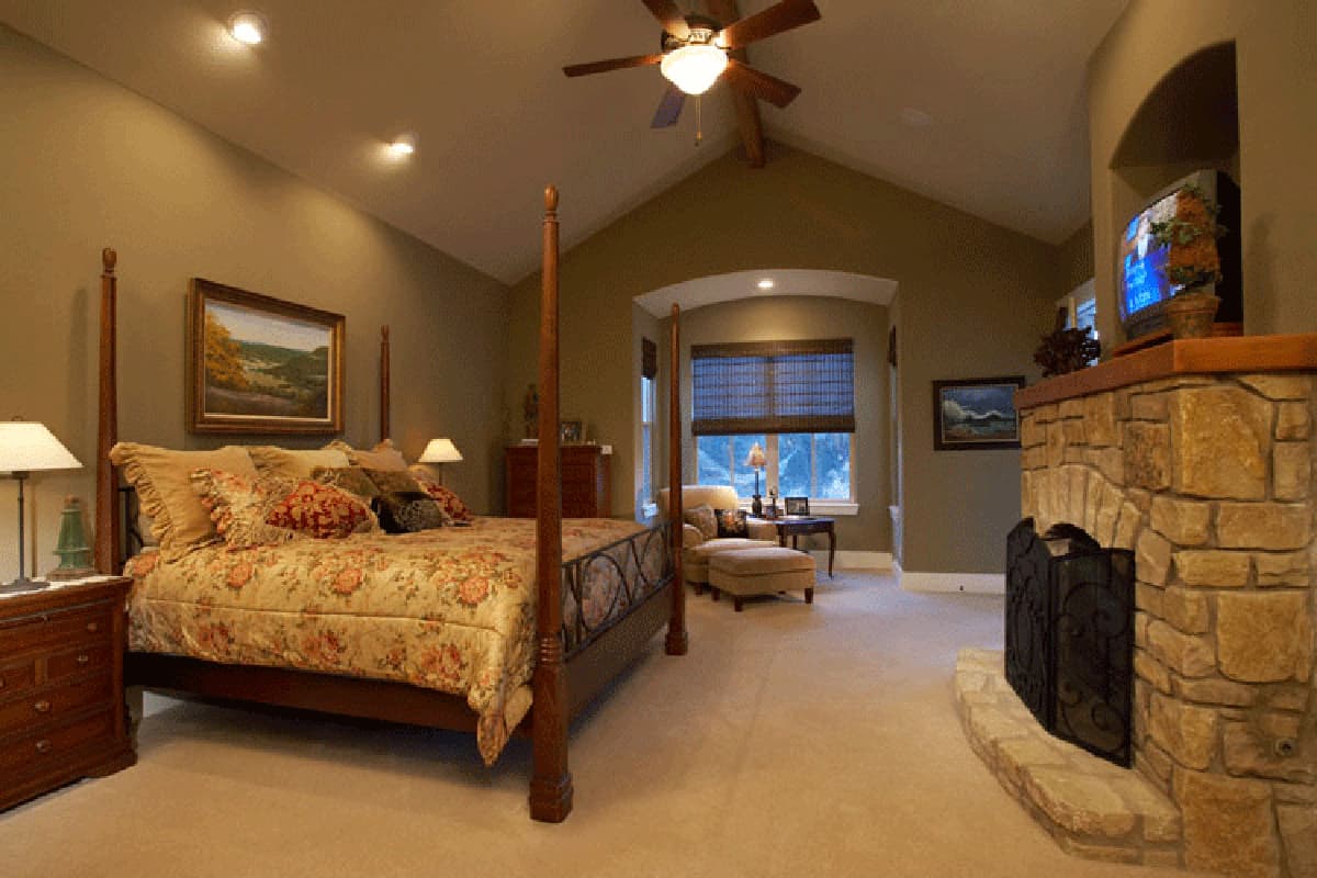 Plan 31169D: Classy Hill Country Home Plan with Courtyard - Image #6 - European, Hill Country, Rustic, Tuscan