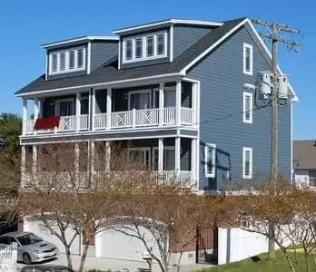 Coastal Duplex House Plan