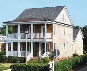 3 Story Shingled Beach House Plan