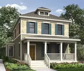 Historical Foursquare House Plan
