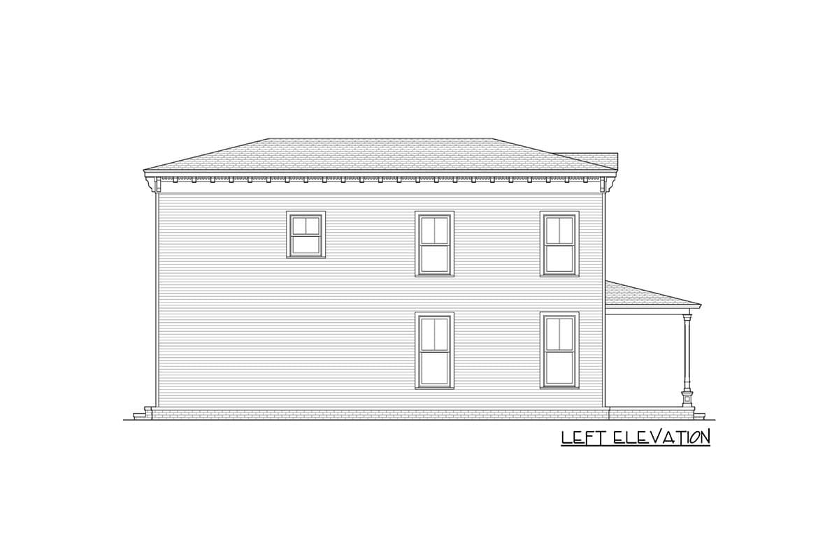 Plan 31520GF: Handsome Townhouse - Image #4 - Traditional