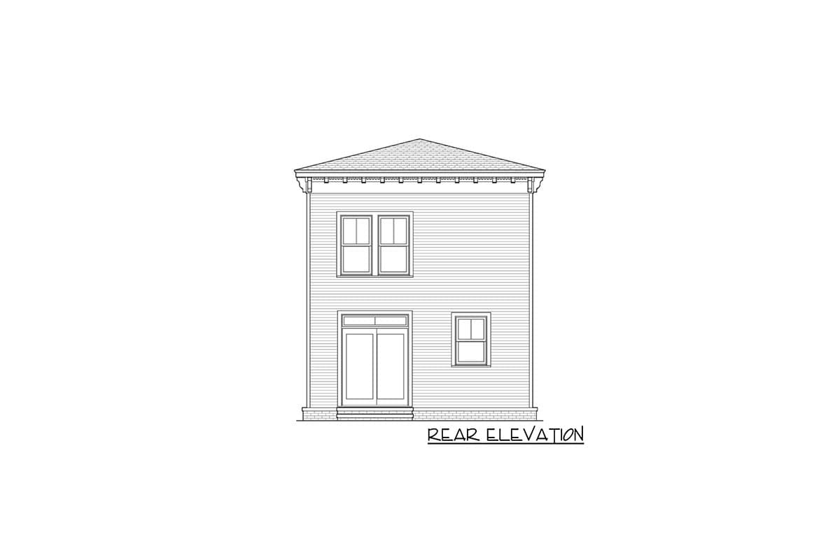 Plan 31520GF: Handsome Townhouse - Image #5 - Traditional