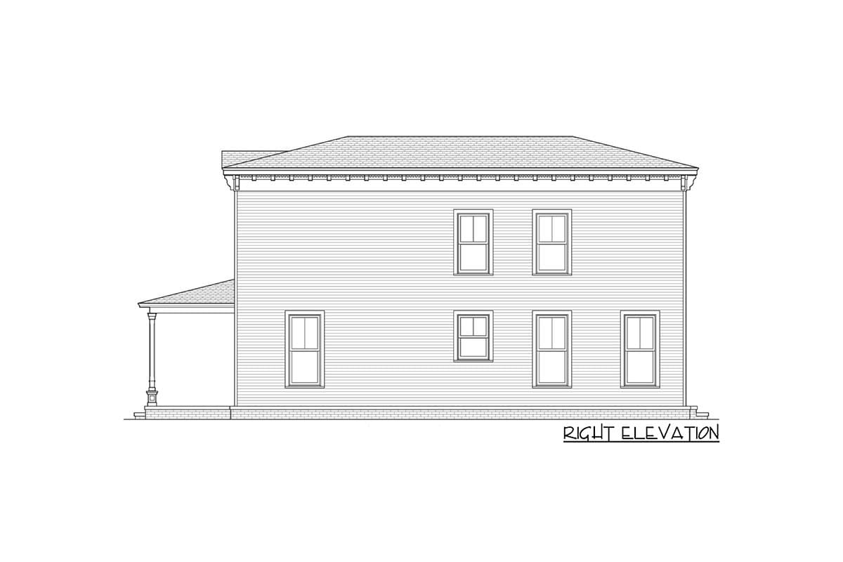 Plan 31520GF: Handsome Townhouse - Image #6 - Traditional