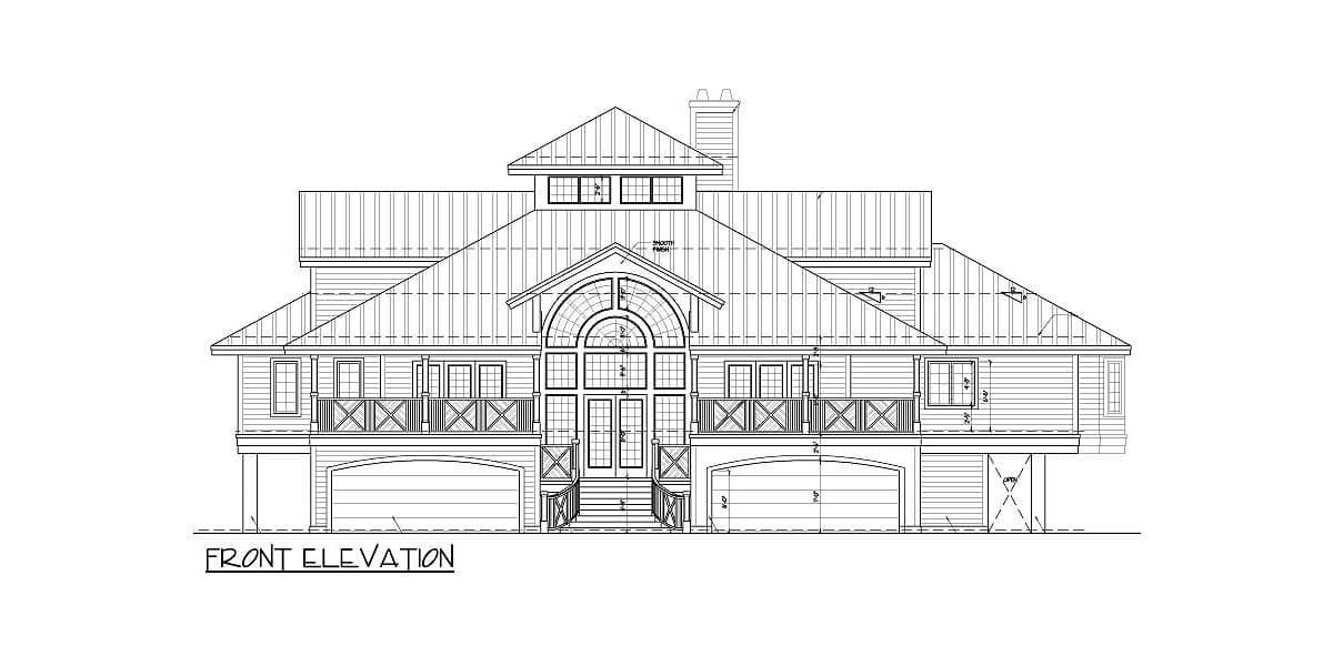 Plan 31809DN: Ocean Dream House Plan - Image #18 - Beach, Coastal, Florida-Style, Mediterranean, Southern, Vacation