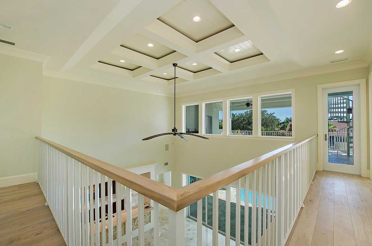 Plan 31819DN: 4 Bed Master Down Dream Home Plan - Image #9 - European, Florida-Style, New American, Southern
