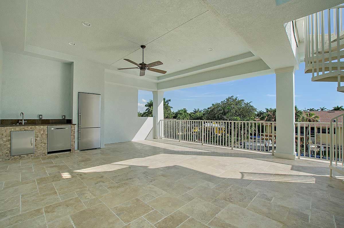 Plan 31819DN: 4 Bed Master Down Dream Home Plan - Image #10 - European, Florida-Style, New American, Southern