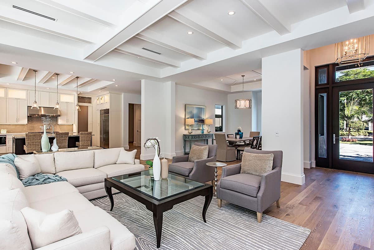 Plan 31820DN: Covered Lanai Down and Balconies Up - Image #10 - European, Florida-Style, Mediterranean, Southern