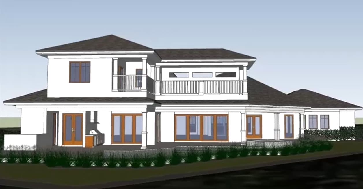 Plan 31820DN: Covered Lanai Down and Balconies Up - Image #22 - European, Florida-Style, Mediterranean, Southern