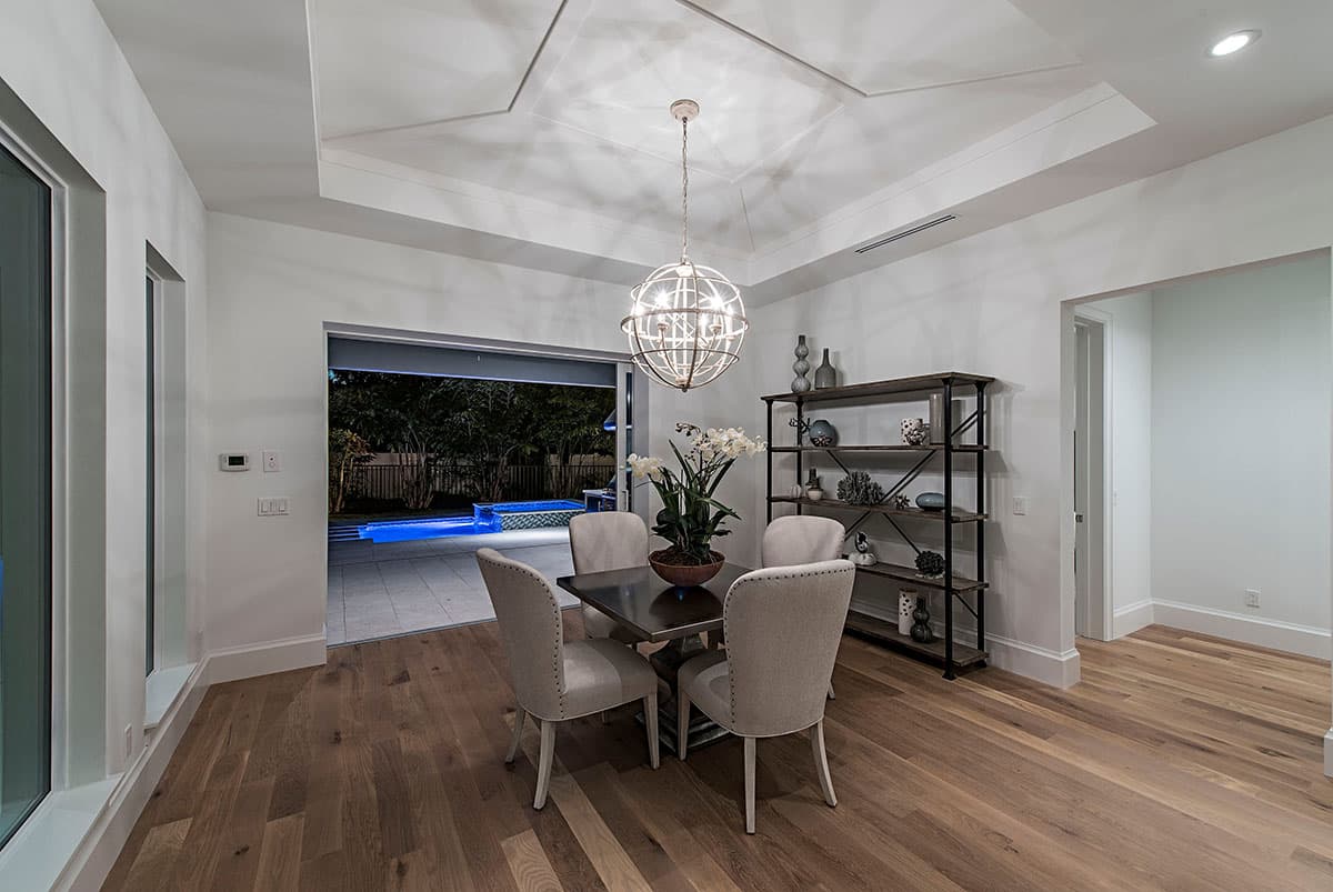 Plan 31820DN: Covered Lanai Down and Balconies Up - Image #4 - European, Florida-Style, Mediterranean, Southern