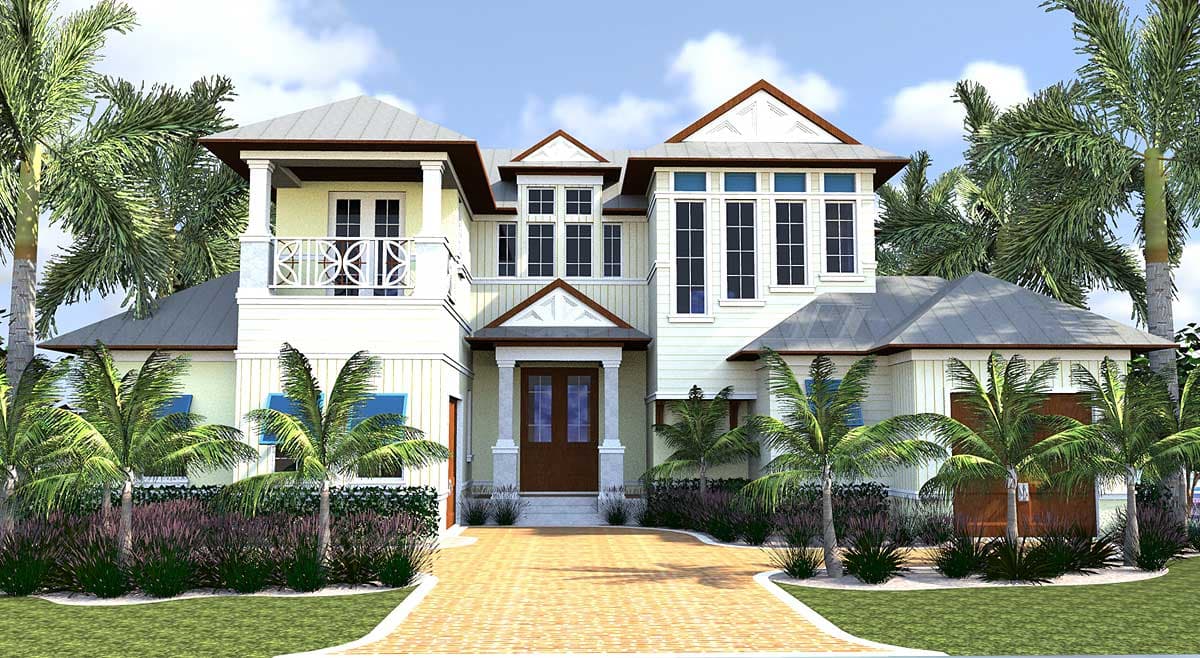 Plan 31824DN: Stunning and Spacious Beach House Plan - Image #7 - Coastal, European, Florida-Style, Southern, Transitional