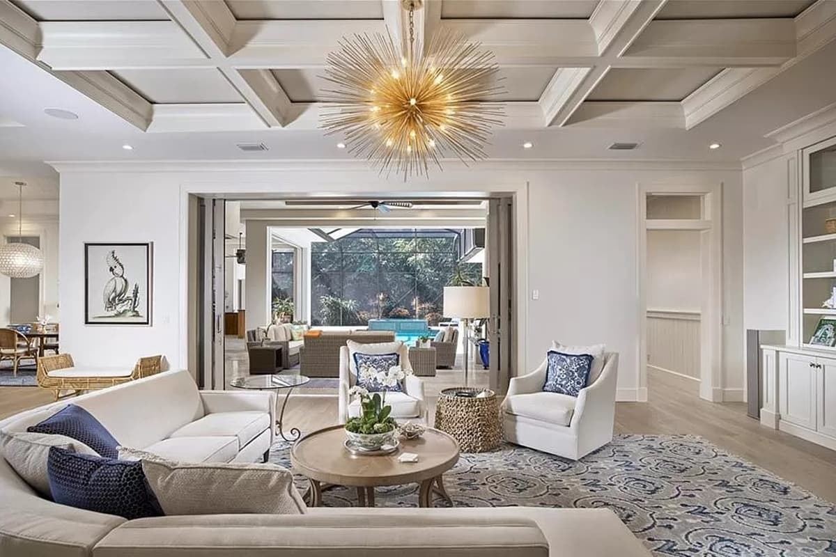 Plan 31833DN: One-Story Florida House Plan with Outdoor Space - 4467 Sq Ft - Image #5 - Florida-Style, Southern, Transitional