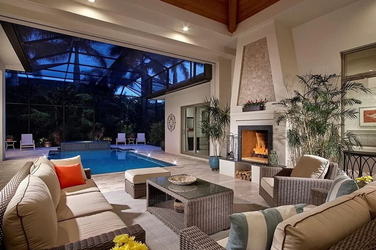 Plan 31833DN: One-Story Florida House Plan with Outdoor Space - 4467 Sq Ft - Image #14 - Florida-Style, Southern, Transitional