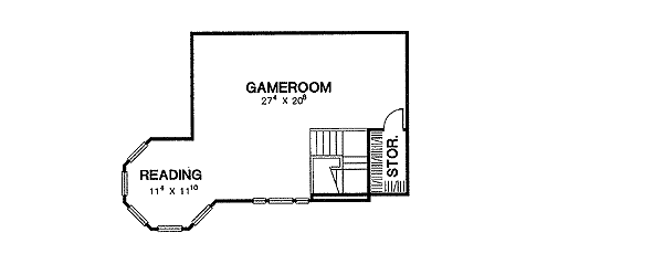 Plan 3197D: Nostalgic and Convenient - Floor Plan - 2nd Floor - Country, Victorian