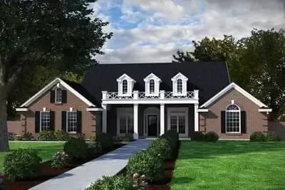 Symmetrical Facade