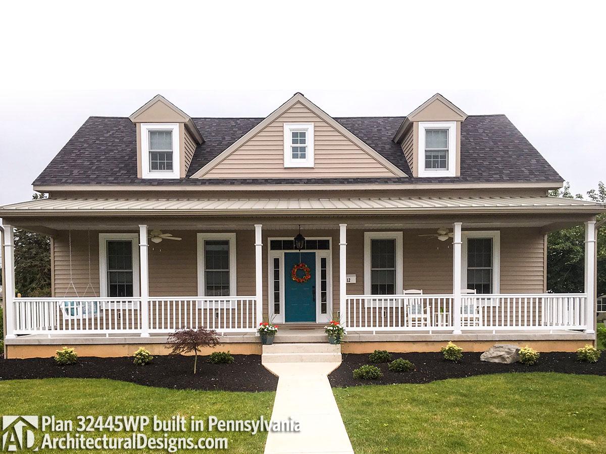 build gallery item - House Plan 32445WP comes to life in Pennsylvania